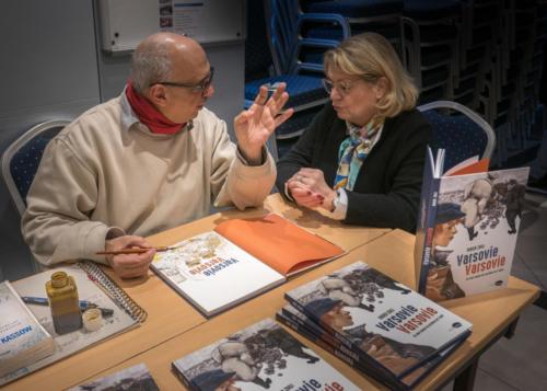 Expo BD- Dessinateur en action