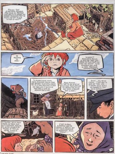 Planche BD - Le Silence de Malka