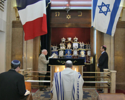 Yom Haatzmaout 2005 - Ouverture du Hékhal